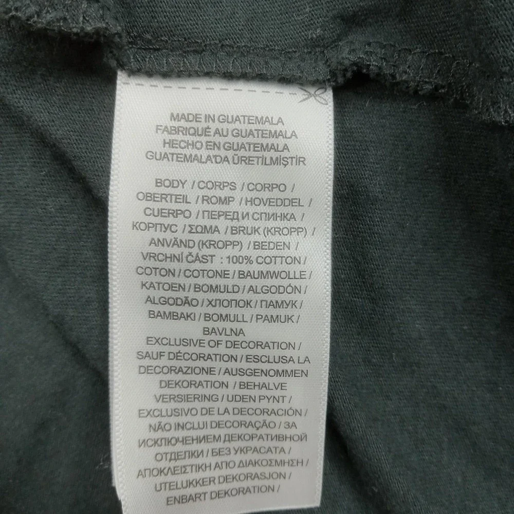 Polo Ralph‎ Lauren Shirt Mens Large Black Red Pony Embroidered Crewneck Tee Logo
